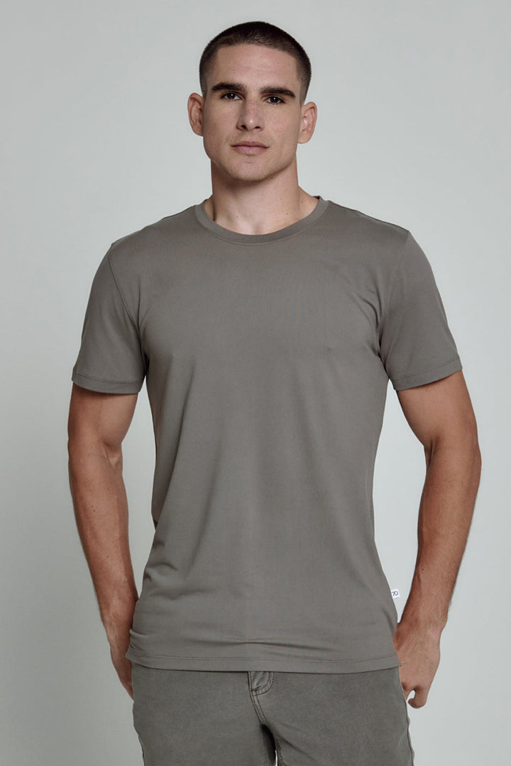 7DIAMONDS - Core™ Crew Neck Tee in Steel Gray