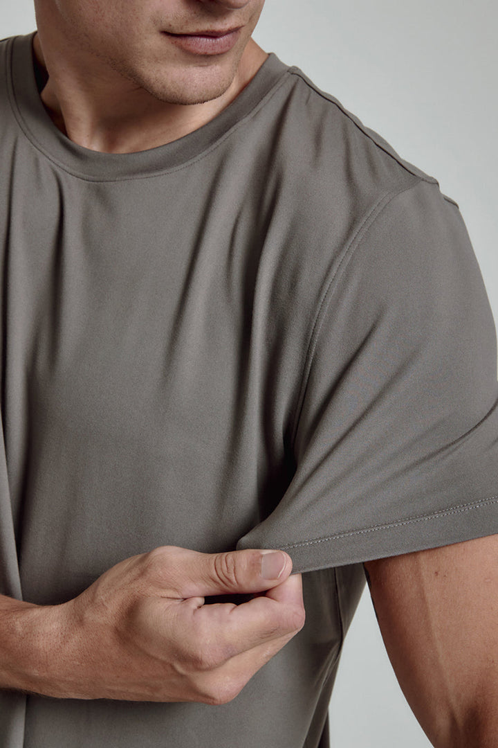7DIAMONDS - Core™ Crew Neck Tee in Steel Gray