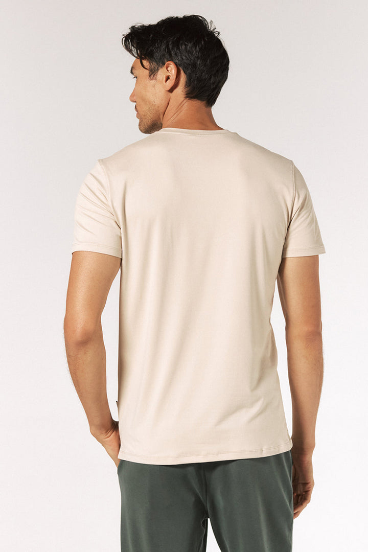 7DIAMONDS - Core™ Crew Neck Tee in Wheat