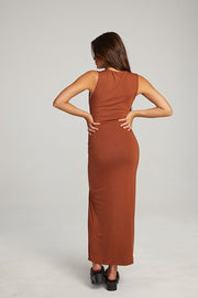 Chaser - Goldy Maxi Dress in Whiskey