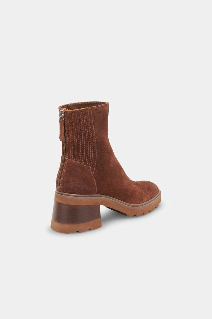 dolce vita - Martey H2O Wide Boots in Cocoa Suede