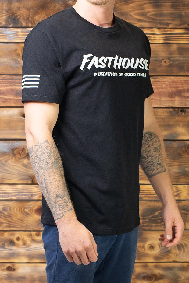 FASTHOUSE - Logo Tee in Black