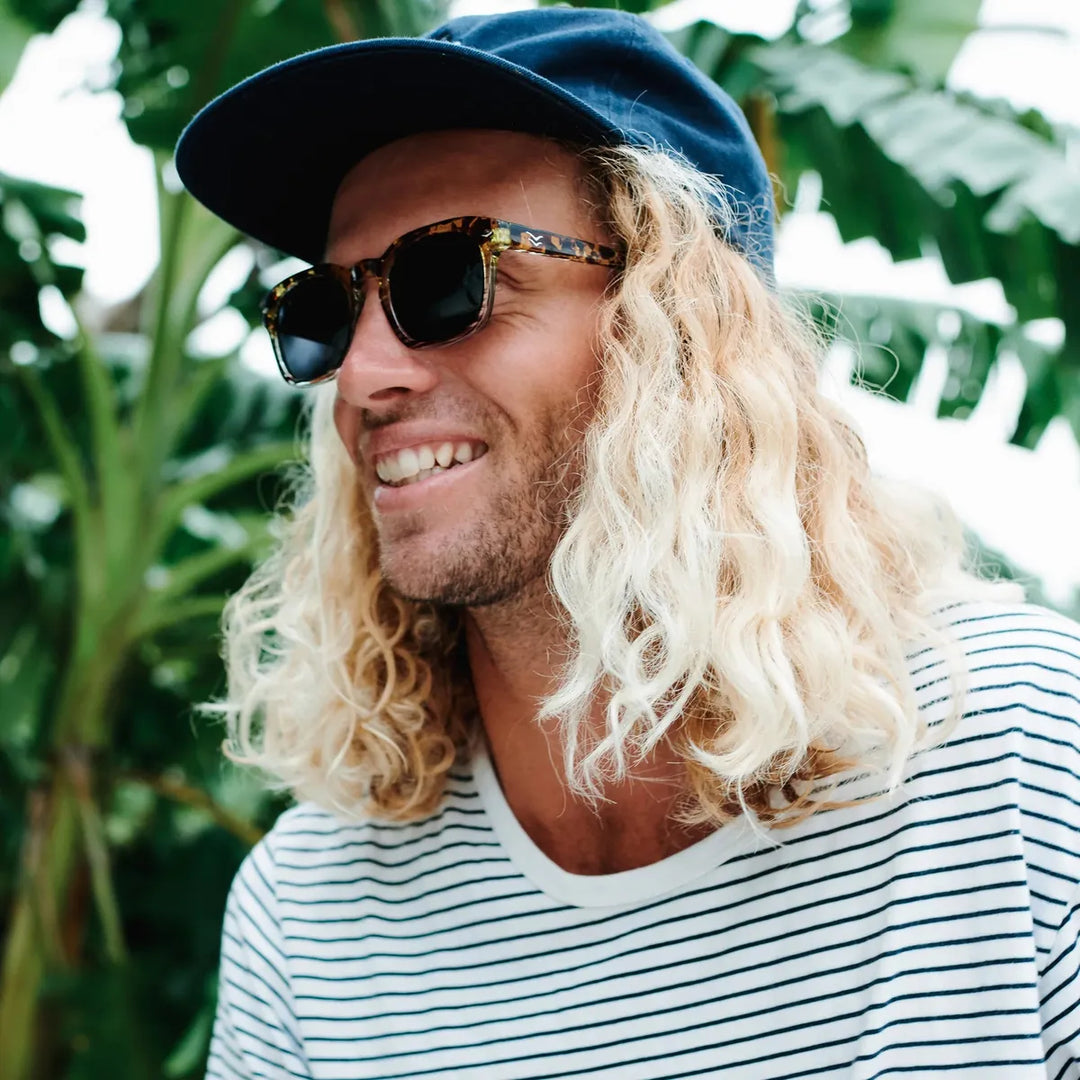 I-SEA - Blair 2.0 with Tortoise Frames and Navy Polarized Lenses