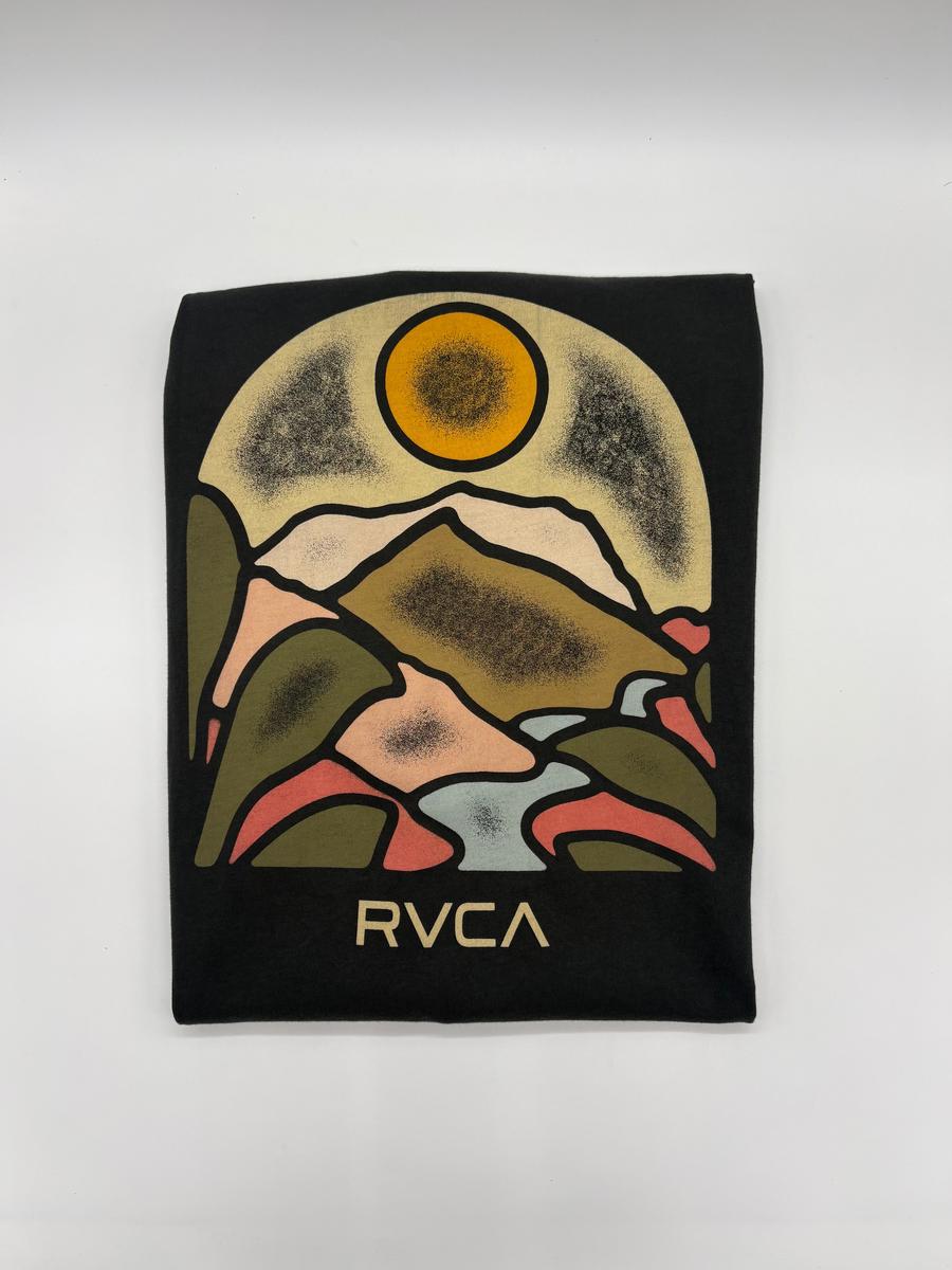 RVCA - River Run Short Sleeve Tee in Black