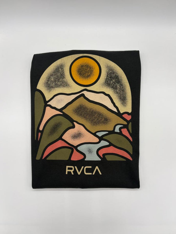 RVCA - River Run Short Sleeve Tee in Black
