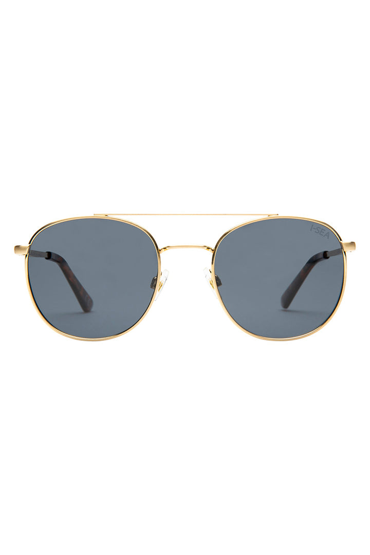I-SEA - Easton in Gold Frames with Smoke Polarized Lenses