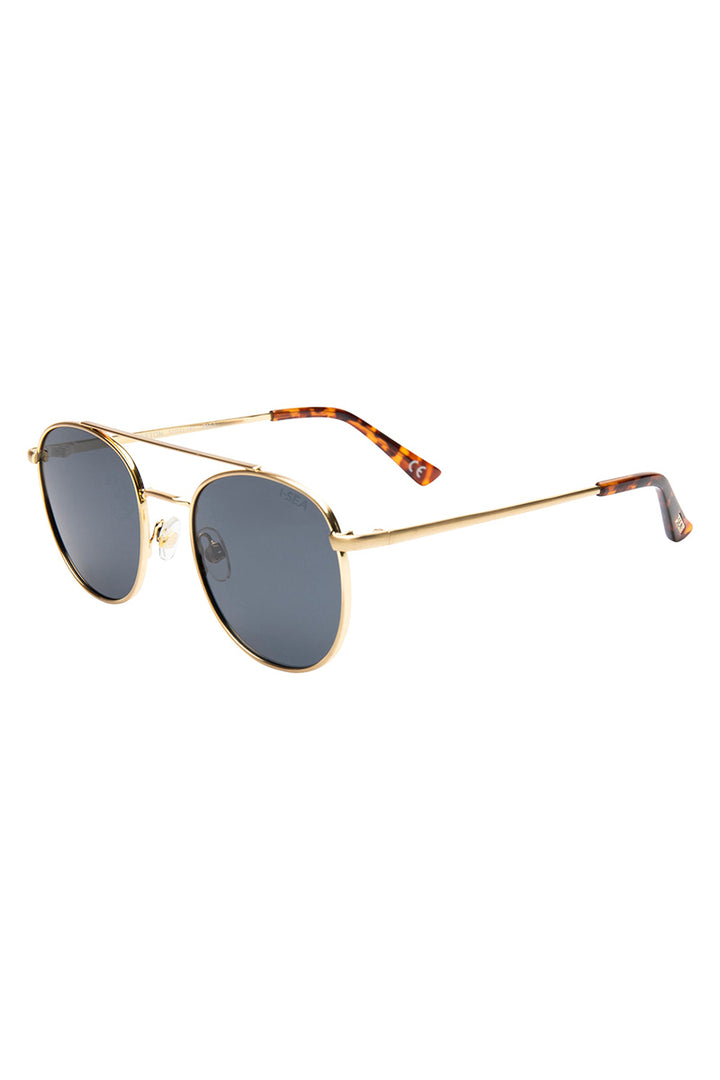 I-SEA - Easton in Gold Frames with Smoke Polarized Lenses