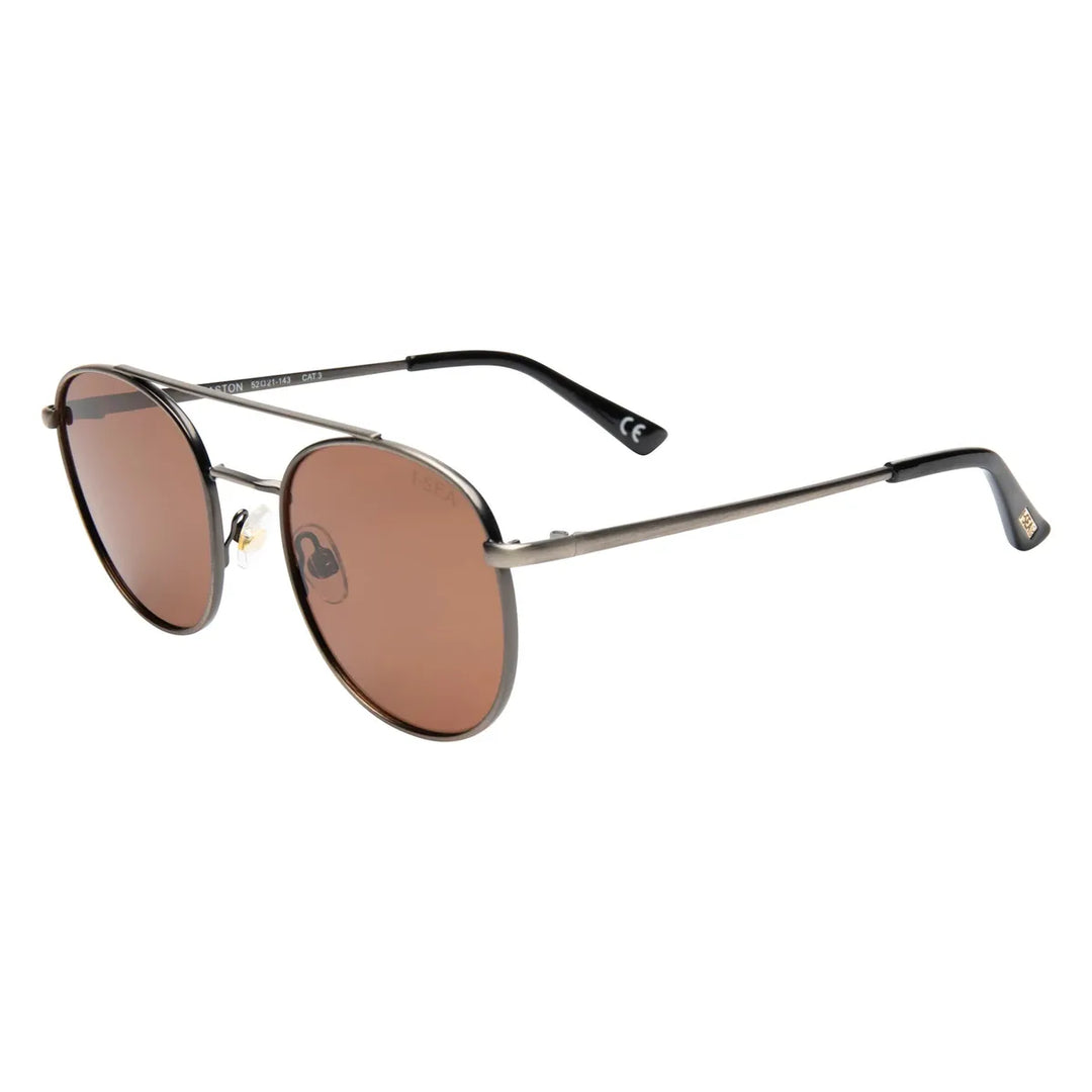 I-SEA - Easton with Gunmetal Frames and Brown Polarized Lenses