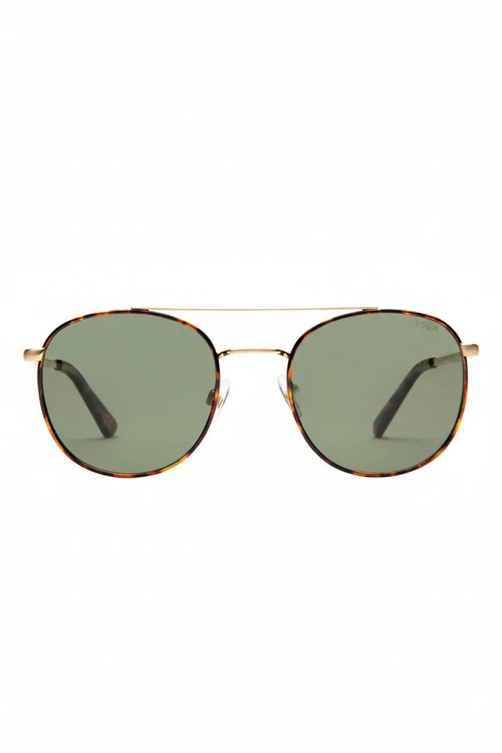 I-SEA - Easton with Tortoise Frames and Green Polarized Lenses