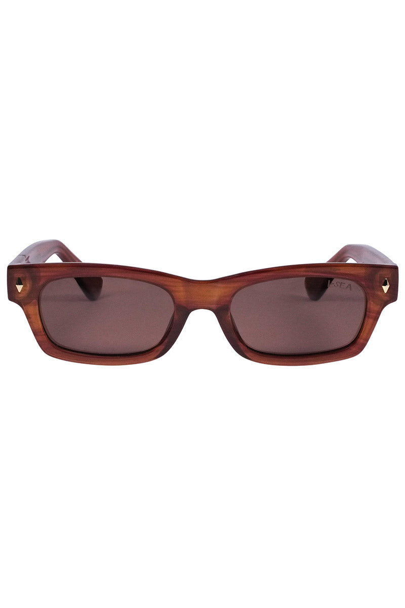 I-SEA - Flynn in Tort Frames with Brown Polarized Lenses