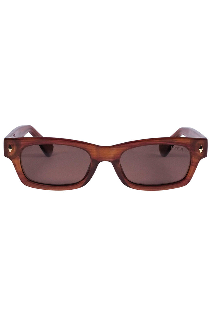I-SEA - Flynn in Tort Frames with Brown Polarized Lenses