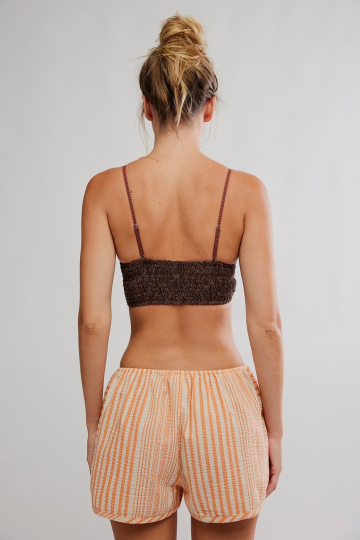 Free People - Rosie Longline Bralette in Brunette