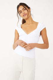 Free People - Duo Corset Cami in White