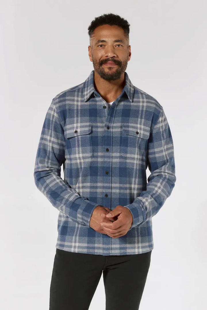 7DIAMONDS - Generation™ Plaid Shirt in Blue
