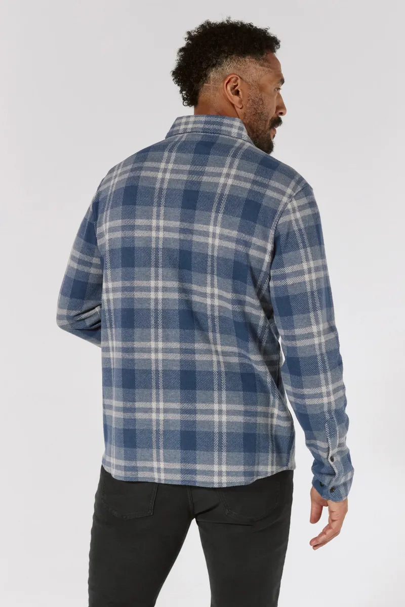 7DIAMONDS - Generation™ Plaid Shirt in Blue