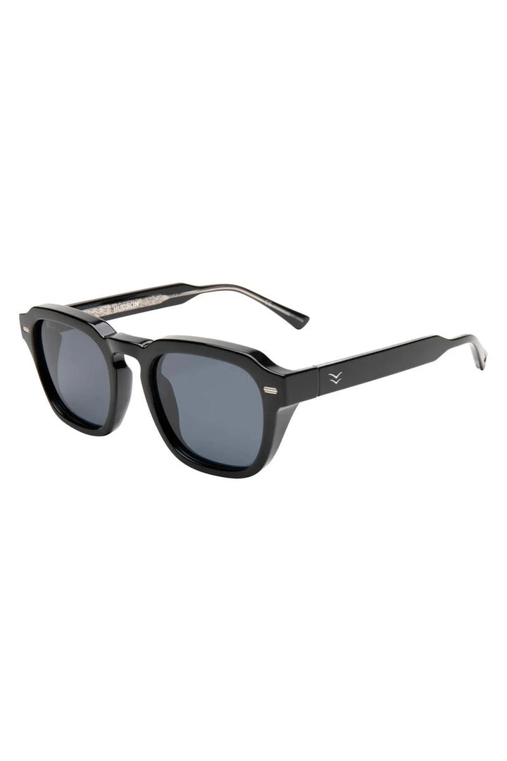 I-SEA - Hudson with Black Frames and Smoke Polarized Lenses