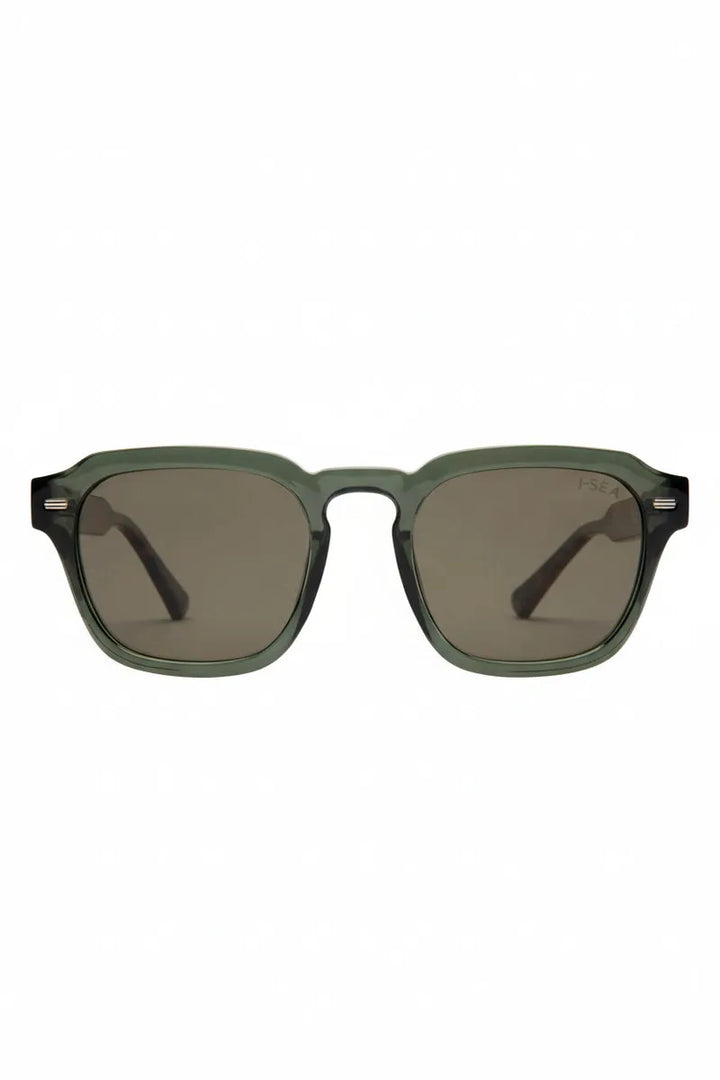 I-SEA - Hudson with Leaf and Tortoise Frames and Taupe Polarized Lenses