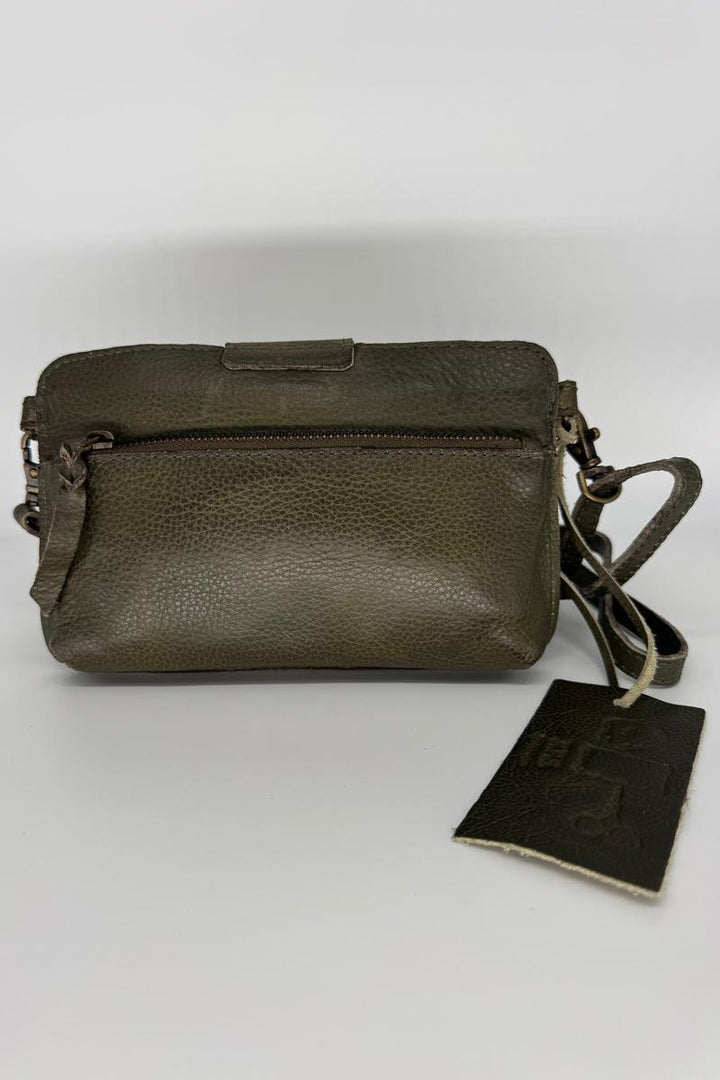 Cut n' Paste - X Body/Belt Phone Case in Olive