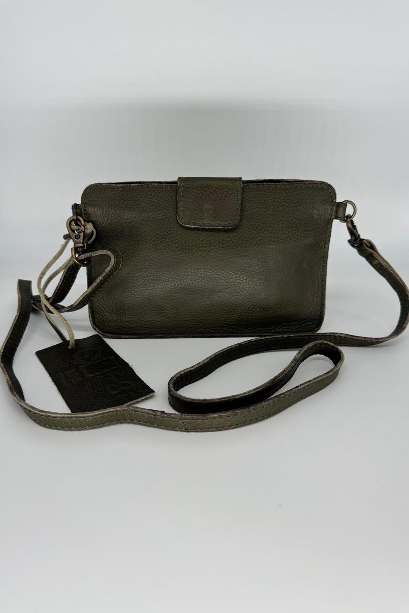 Cut n' Paste - X Body/Belt Phone Case in Olive