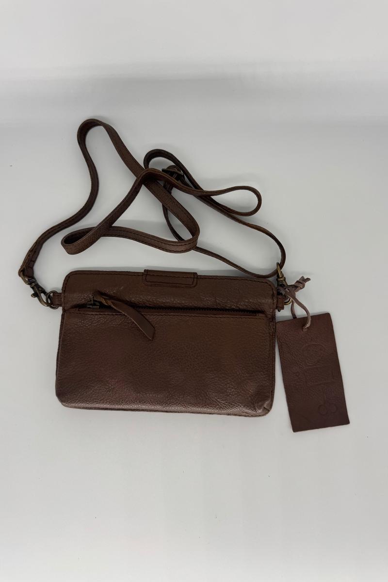 Cut n' Paste - X Body/Belt Phone Case in Brown