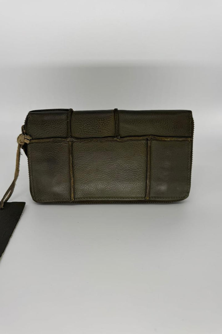 Cut n' Paste - Billy Zip Around Clutch Wallet in Olive