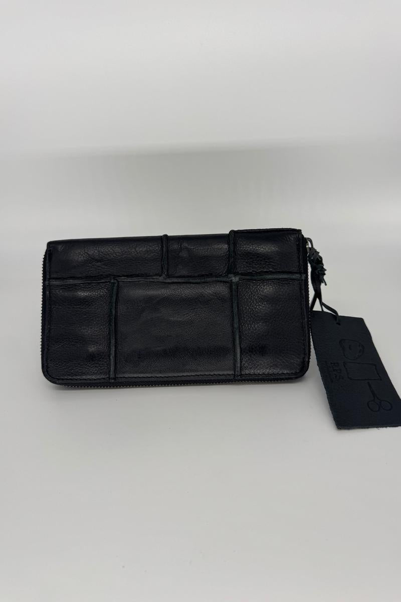 Cut n' Paste - Billy Zip Around Clutch Wallet in Black