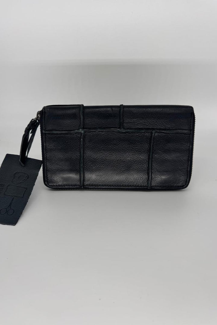 Cut n' Paste - Billy Zip Around Clutch Wallet in Black