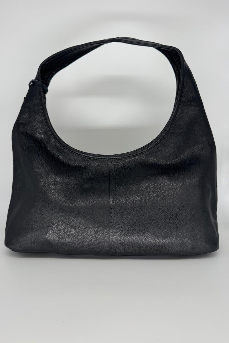 Cut n' Paste - "Slick" Fitted Shoulder Bag in Black