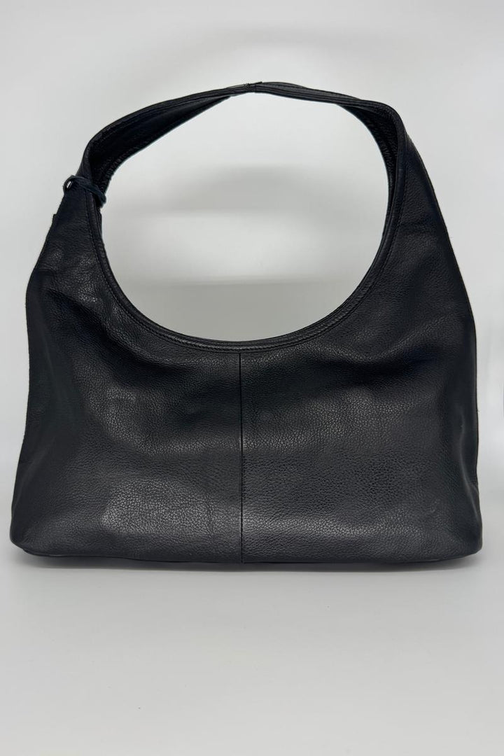 Cut n' Paste - "Slick" Fitted Shoulder Bag in Black