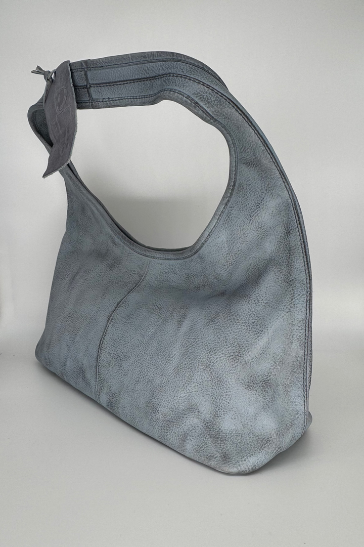 Cut n' Paste - "Slick" Fitted Shoulder Bag in Denim