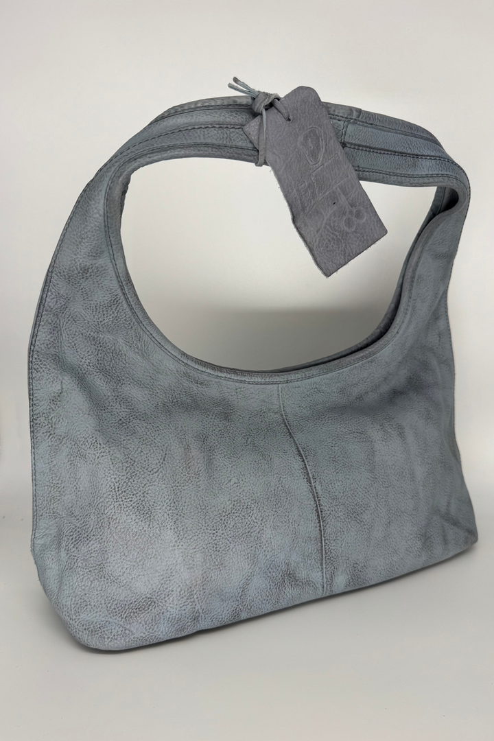 Cut n' Paste - "Slick" Fitted Shoulder Bag in Denim