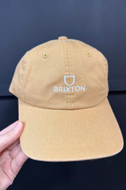 Brixton - Alpha LP Cap in Golden Brown Vintage Wash