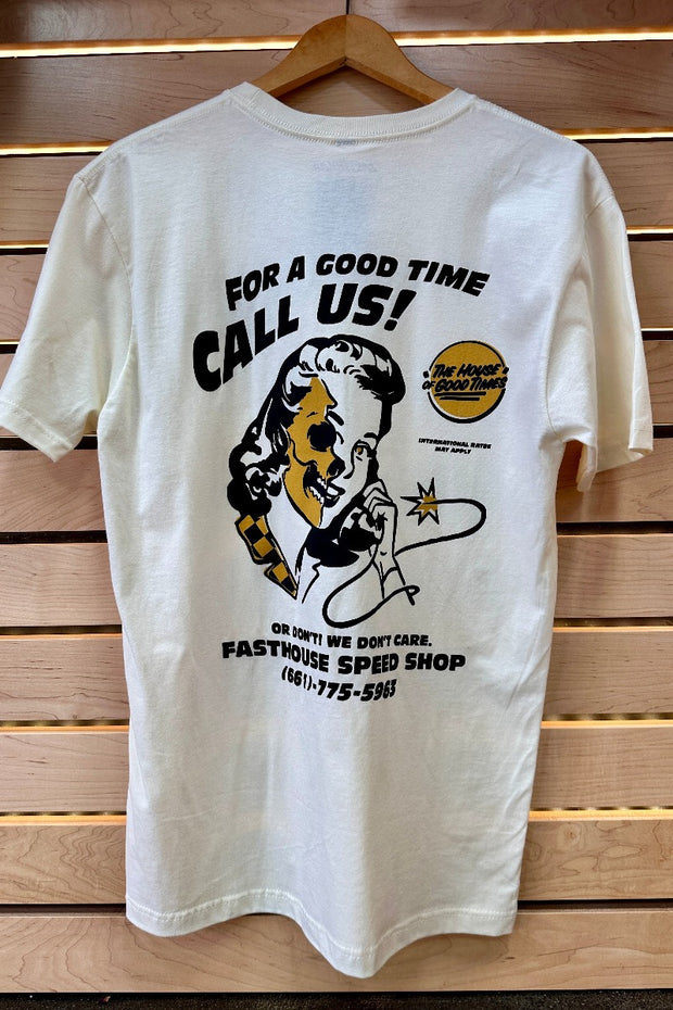 Fasthouse - Call Us SS Tee in Natural