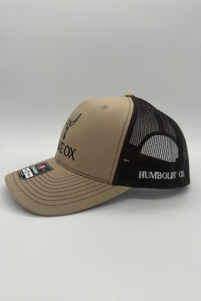 Blue Ox Boutique - Blue Ox Humboldt County Embroidered Trucker Snapback Hat