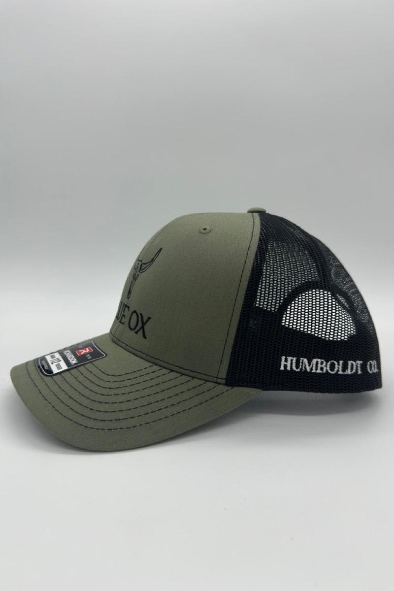 Blue Ox Boutique - Blue Ox Humboldt County Embroidered Trucker Snapback Hat