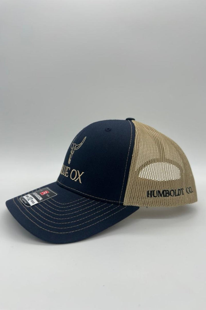 Blue Ox Boutique - Blue Ox Humboldt County Embroidered Trucker Snapback Hat