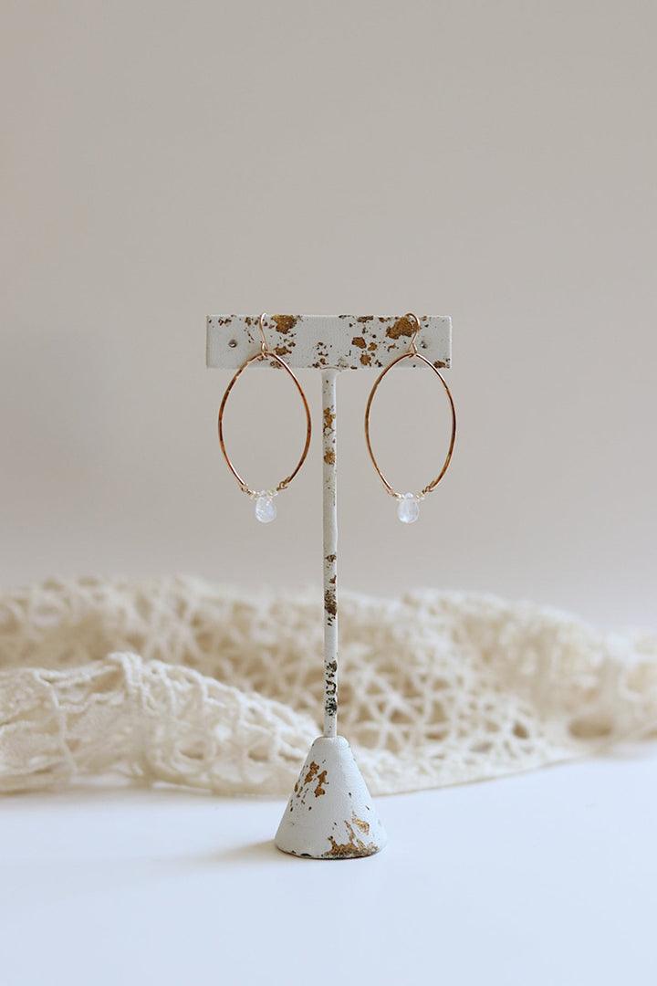 Tree Myriah - Carmel Hoops in 14 kt Gold Fill