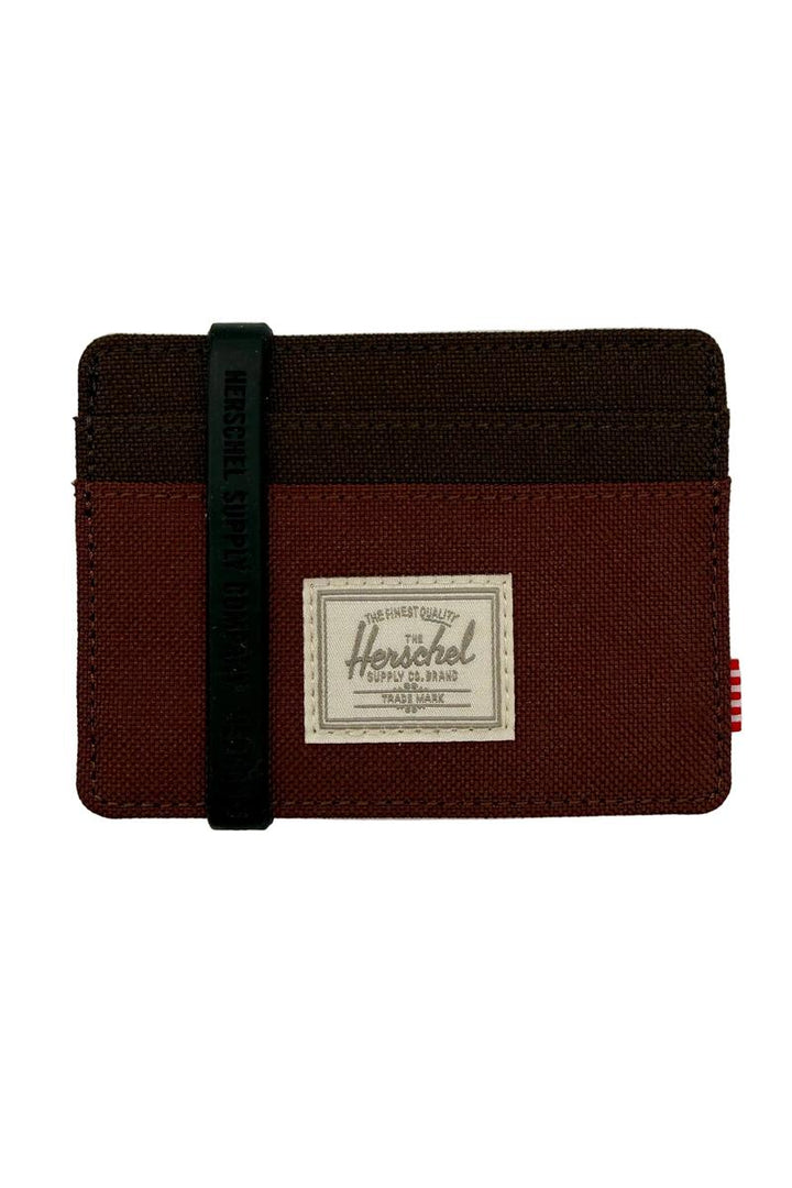 Herschel - Charlie Cardholder Wallet in Bitter Chocolate Dark Roast