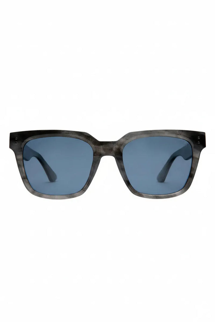 I-SEA - James With Grey Tortoise Frames and Navy Polarized Lenses