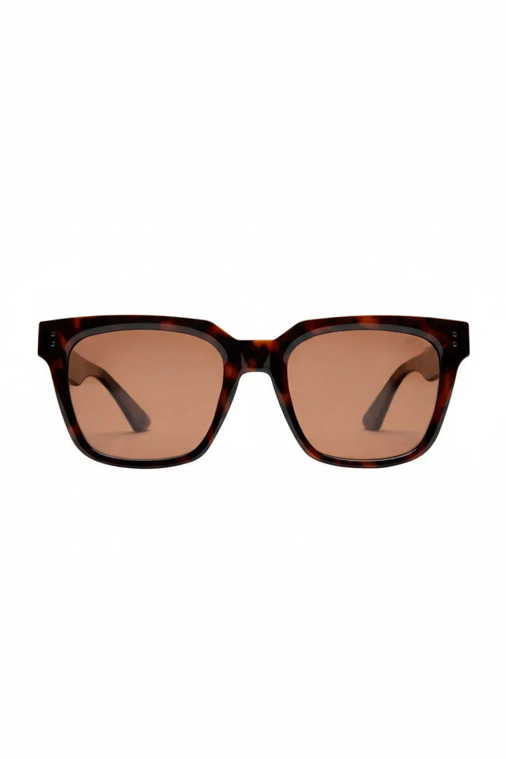 I-SEA - James With Brown Tortoise Frames and Brown Polarized Lenses