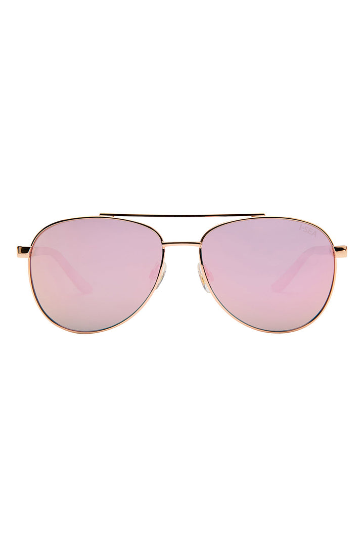 I-SEA - Kali in Gold Frames with Rose Gold Mirror Polarized Lenses