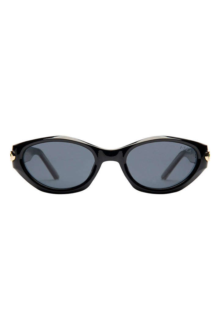I-SEA - Kensington in Black Frames with Smoke Polarized Lenses