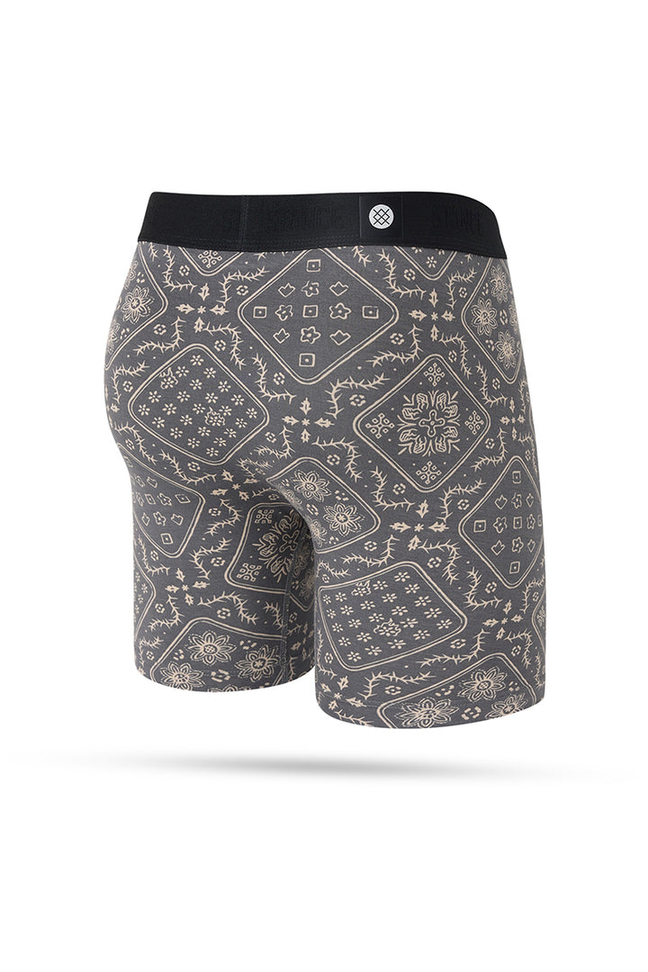 Stance - Is It Paisley Butter Blend™ Boxer Brief with Wholester™ in Stringgrey