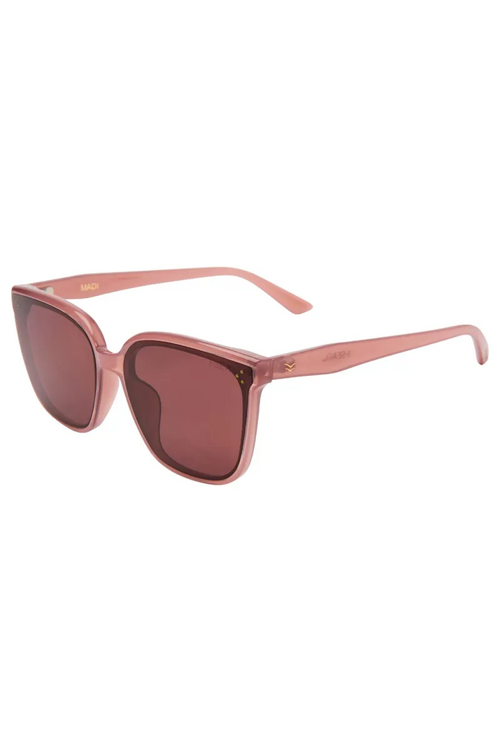 I-SEA - Madi with Dusty Rose Frames and Plum Polarized Lenses