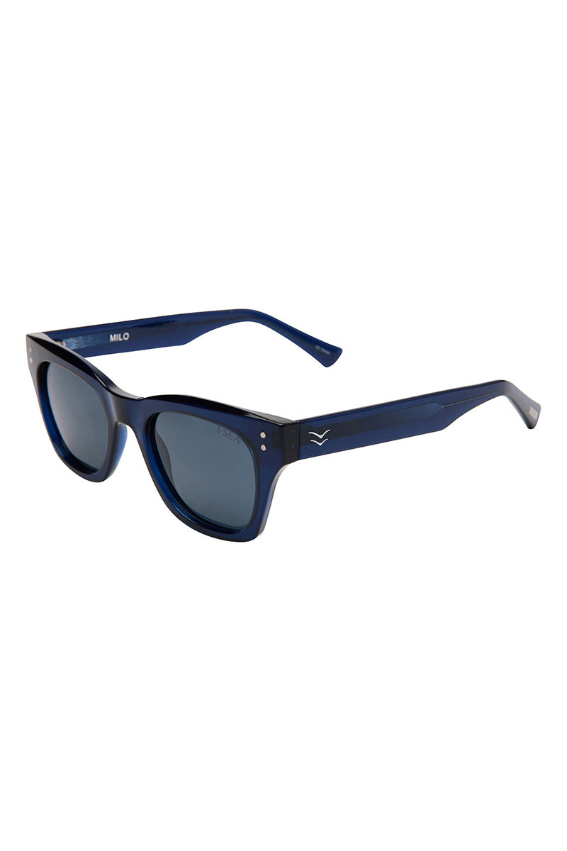 I-SEA - Milo in Dark Seas Frames with Smoke Polarized Lenses