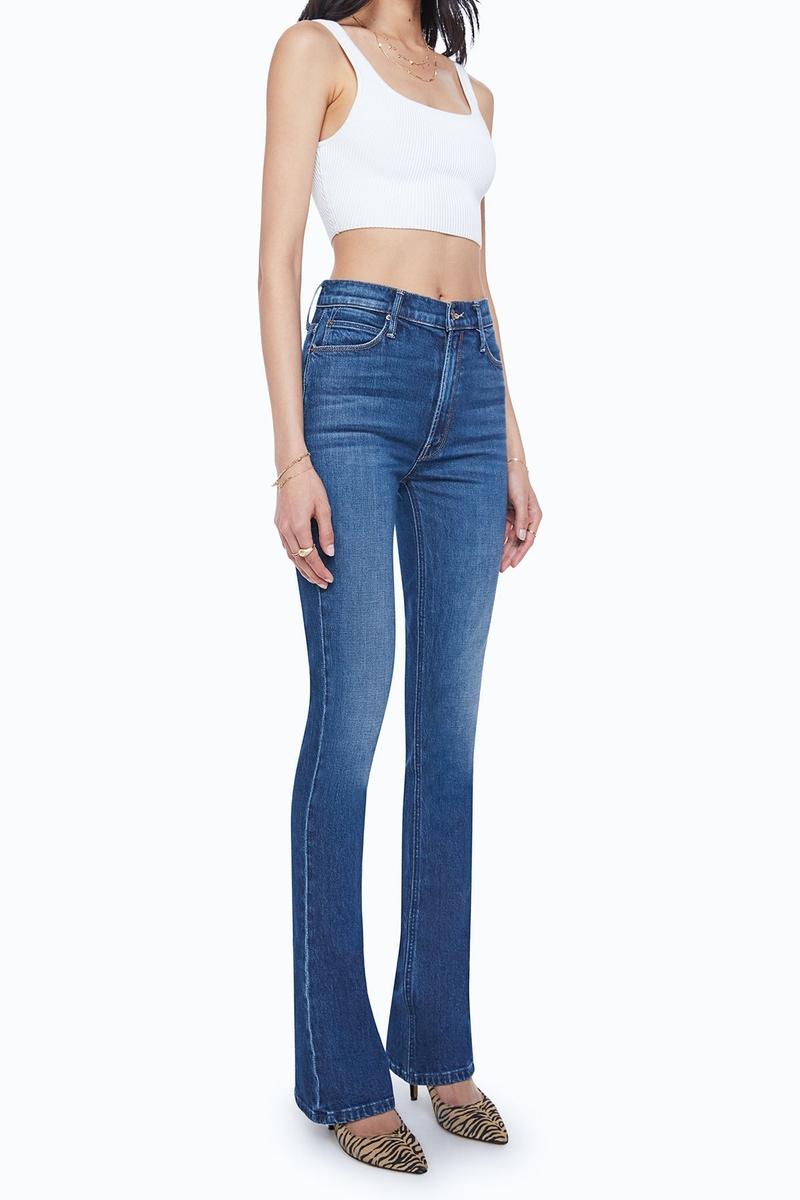 Mother Denim - High Waisted Runaway in Shine On