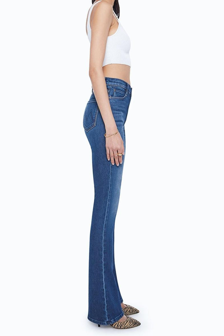 Mother Denim - High Waisted Runaway in Shine On