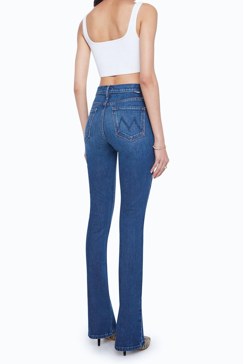 Mother Denim - High Waisted Runaway in Shine On