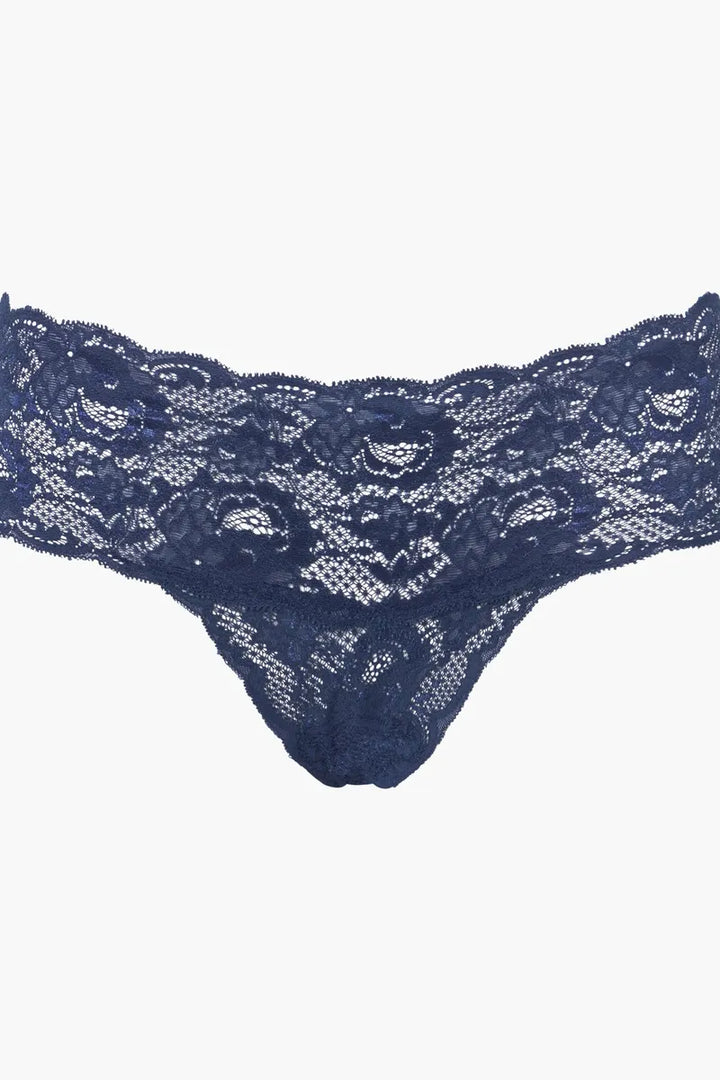 Cosabella - Never Say Never Comfie Thong in Navy Blue