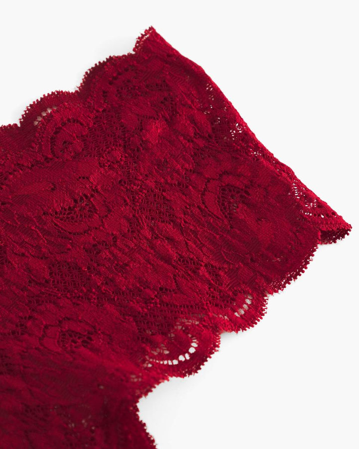 Cosabella - Never Say Never Comfie Thong in Sindoor Red